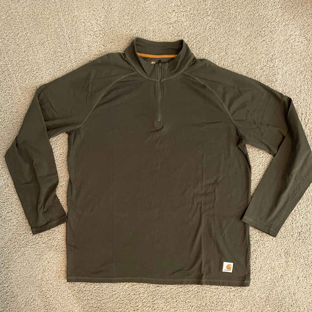 Men’s Carhartt relaxed fit long sleeve pullover. XL. NWT